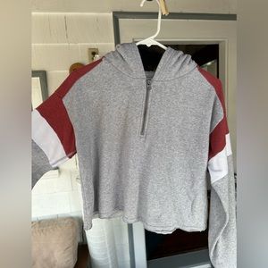 American Eagle cropped hoodie size Small